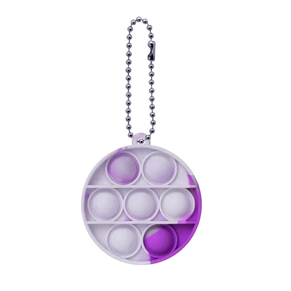 Mini Round Bubble Keychain