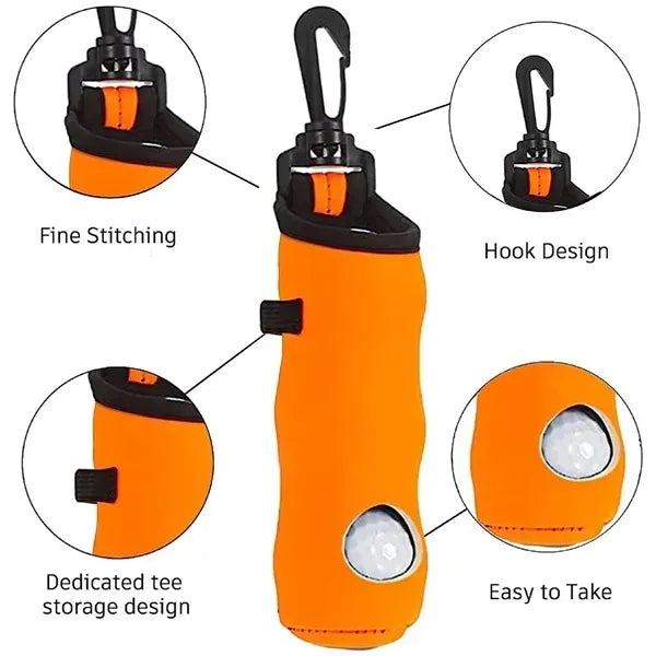 Portable Multicolor Pouch Golf Ball Carry Bags