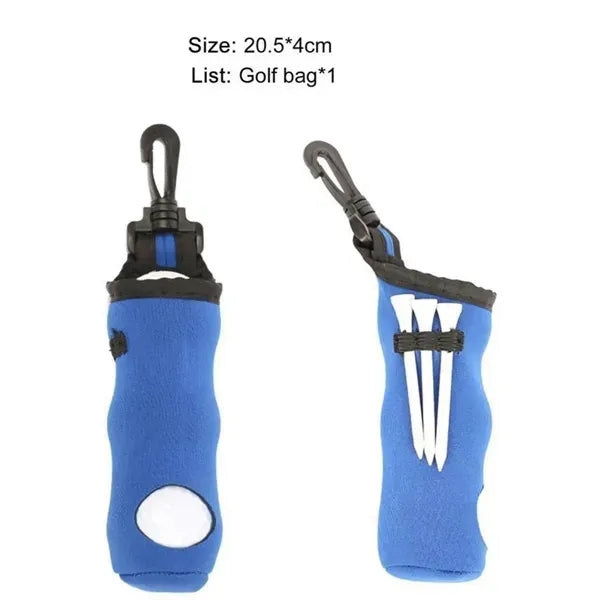 Portable Multicolor Pouch Golf Ball Carry Bags
