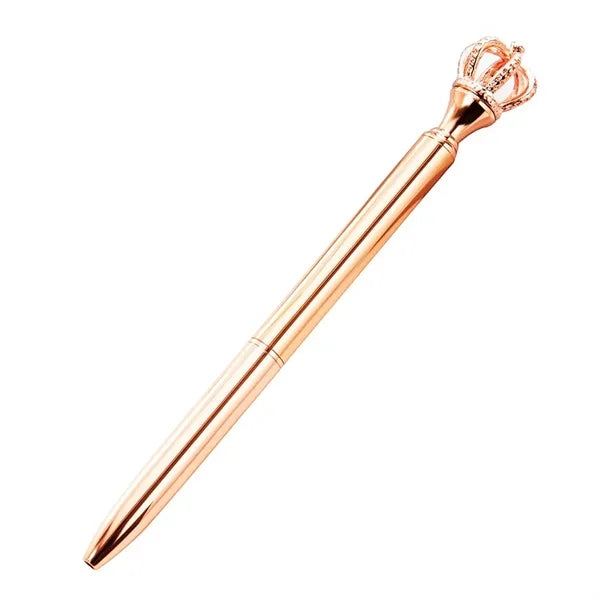 Diamond Crown Jewel Metal Pen