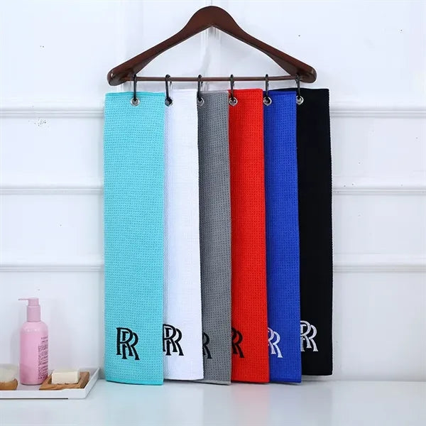 Golf Towel with Carabiner Cip