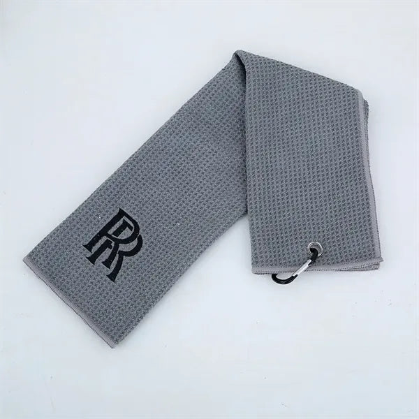 Golf Towel with Carabiner Cip