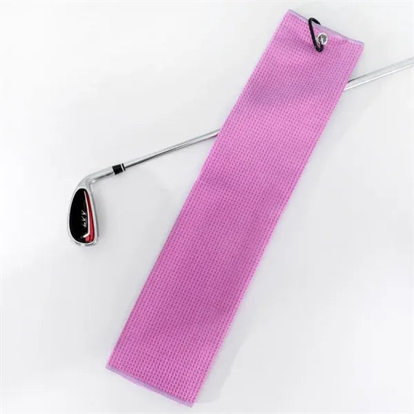 Golf Towel with Carabiner Cip