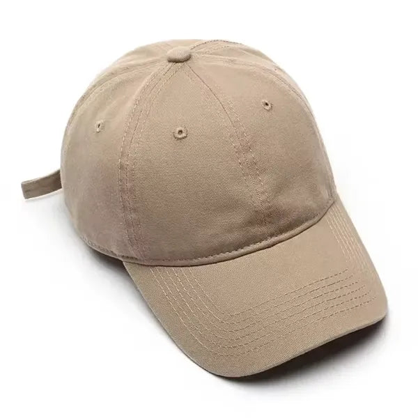 6 Panel Low Profile Unstructured Cotton Twill Baseball Cap