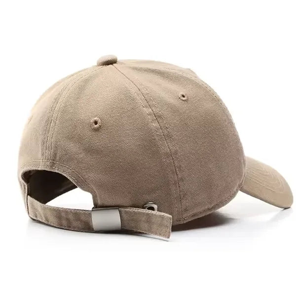 6 Panel Low Profile Unstructured Cotton Twill Baseball Cap