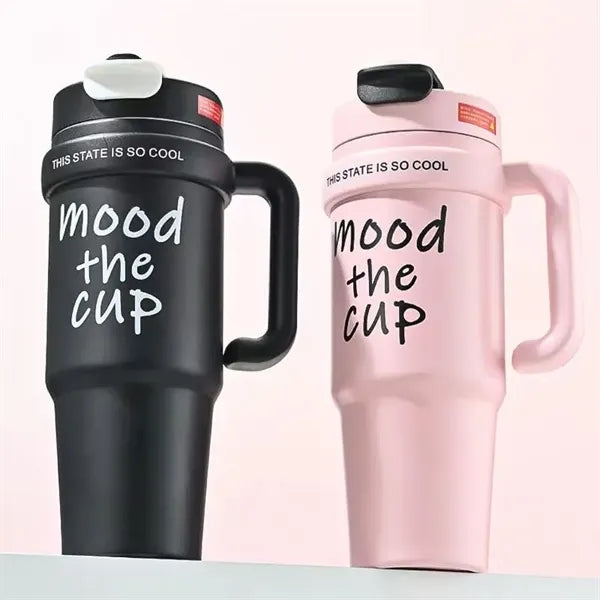 24oz Insulated Stainless Steel Tumbler with Straw