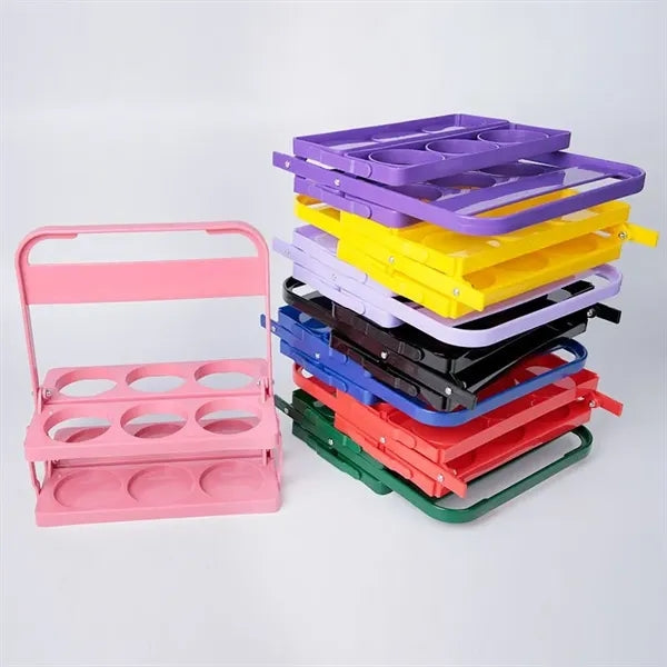 Collapsible Drink Beverage Delivery Carrier Holder