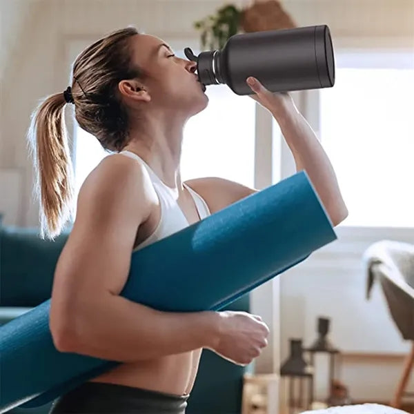 64oz Insulated Vacuum Cooling Water Bottle