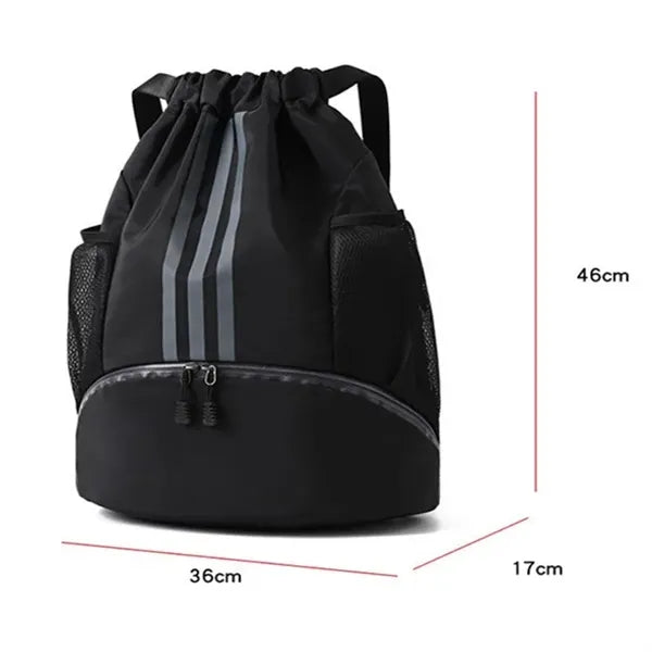 Waterproof Drawstring Gym Backpack Bag for Men & Women