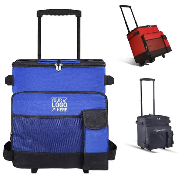 Large Leakproof Insulated Soft Cooler Bag with Wheels
