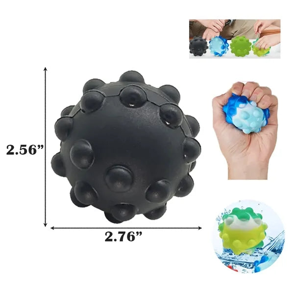 Tie-dye Ilicone Decompression Balls