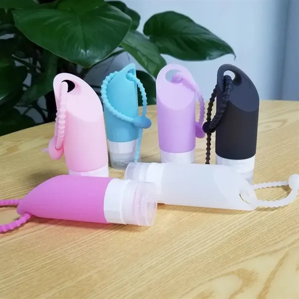 Silicone Travel Bottle Cosmetics Emulsion Storage Container