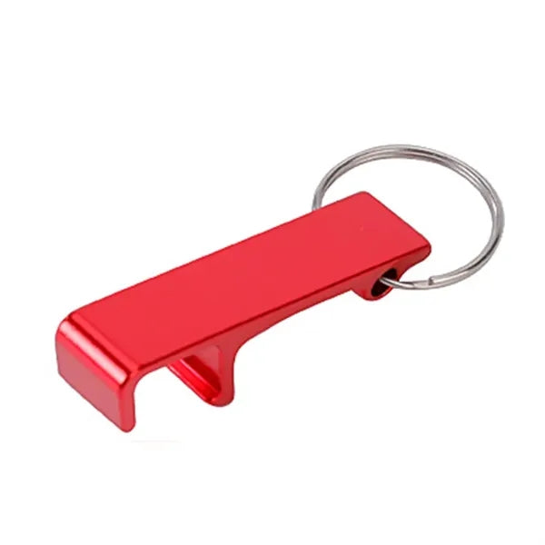 Aluminum Bottle Opener with Phone Stand Keychain