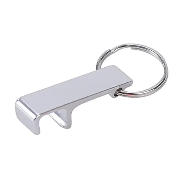 Aluminum Bottle Opener with Phone Stand Keychain