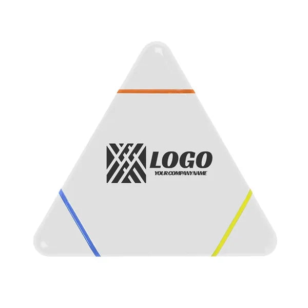3-Color Triangular Shaped Highlighter Pen