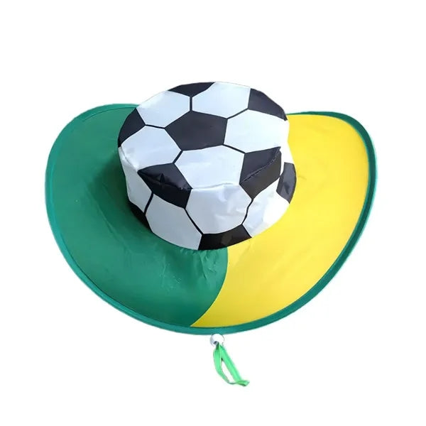 Polyester Foldable Cowboy Hat In Pouch
