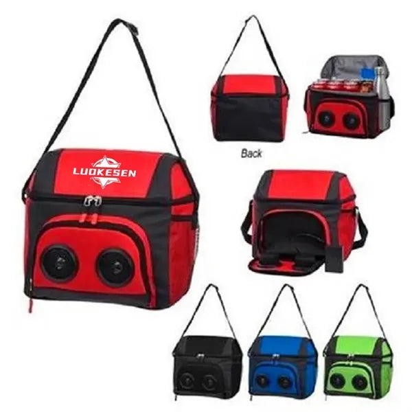 Insulated Cooler Bag with Bluetooth Speakers