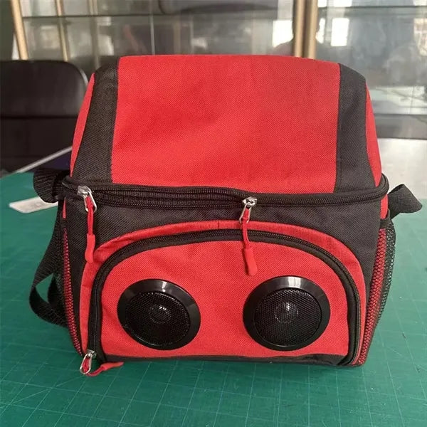 Insulated Cooler Bag with Bluetooth Speakers