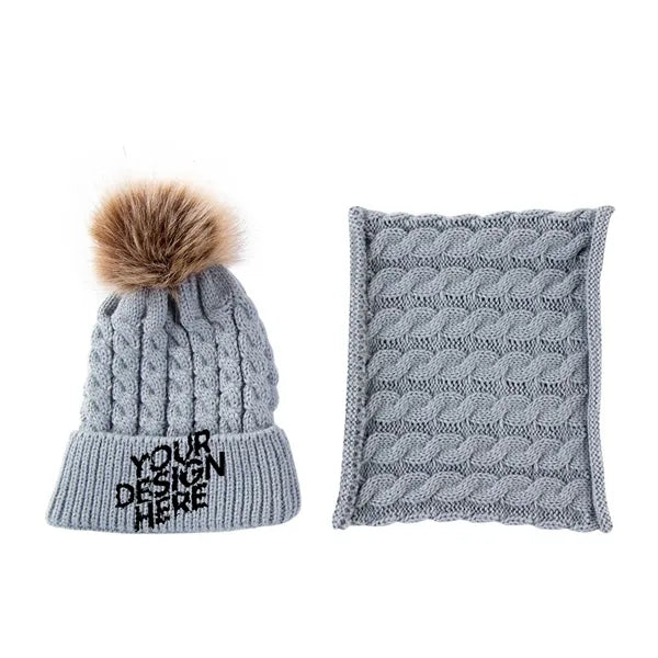 Embroidery Toddler Winter Beanies