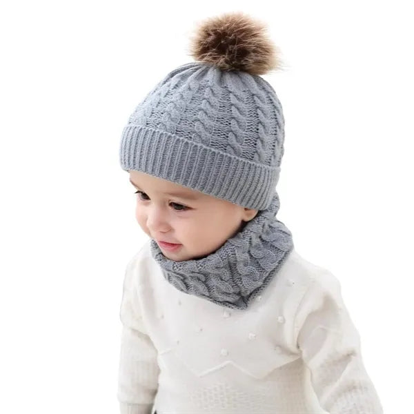 Embroidery Toddler Winter Beanies