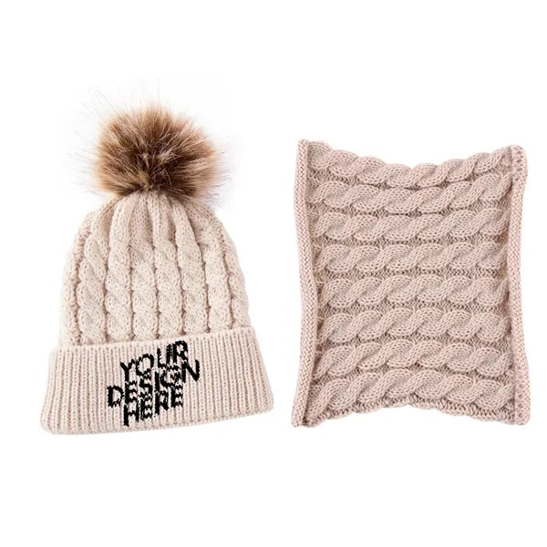 Embroidery Toddler Winter Beanies