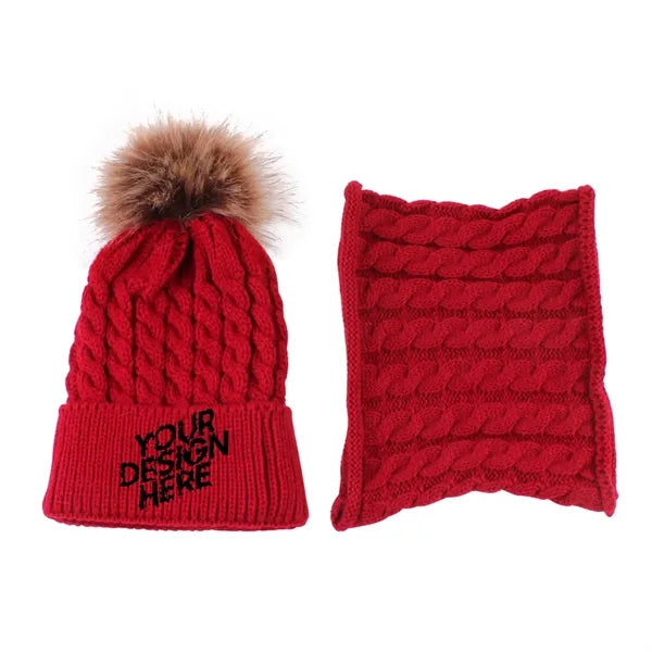 Embroidery Toddler Winter Beanies