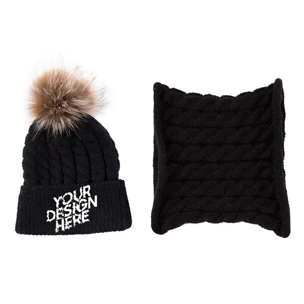 Embroidery Toddler Winter Beanies