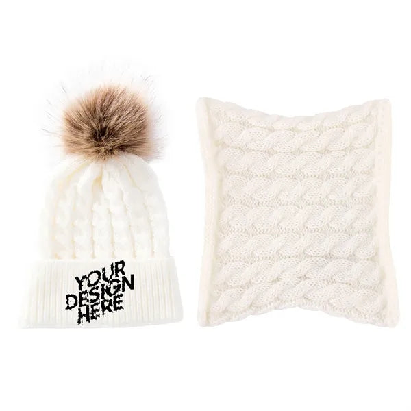 Embroidery Toddler Winter Beanies