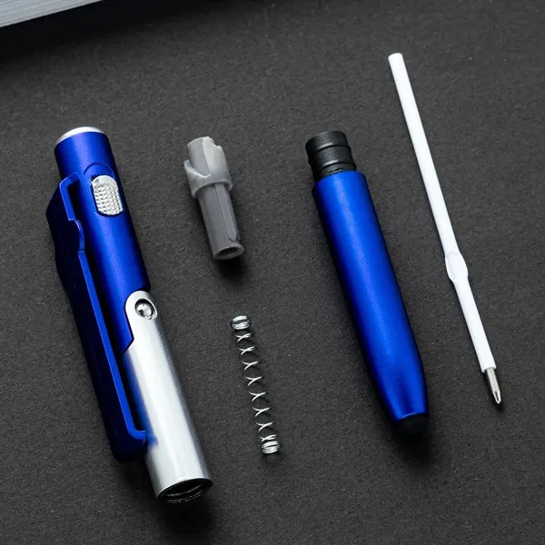 LED Metal Ballpoint Pen with Stylus Tip, Touch Screen