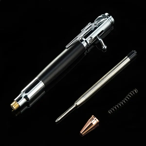 Bolt Action Metal Ballpoint Pen for Gun Lover