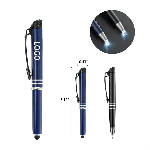 Classic LED light pen,1mm medium point