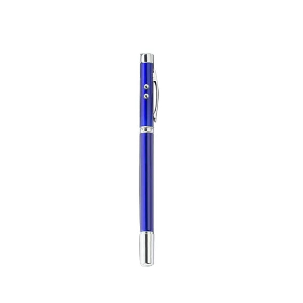 Multi functional 4-in-1 LED light ballpoint pen