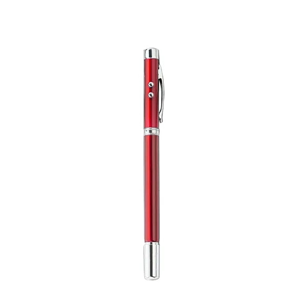 Multi functional 4-in-1 LED light ballpoint pen