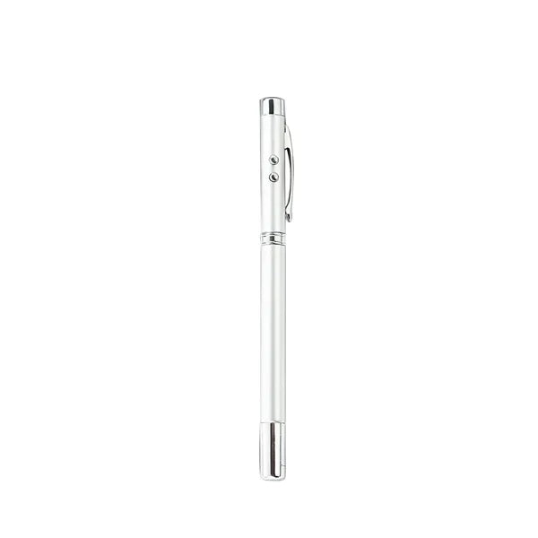 Multi functional 4-in-1 LED light ballpoint pen