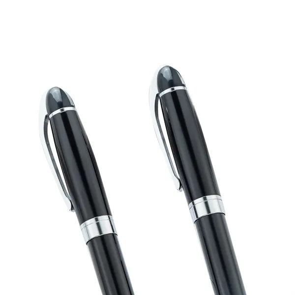 Metal commercial ballpoint pen,1.0 medium point, Black Ink