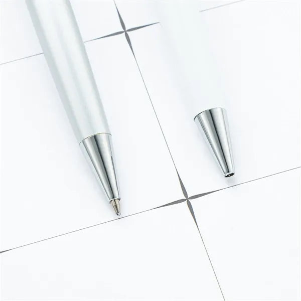 Metal commercial ballpoint pen,1.0 medium point, Black Ink