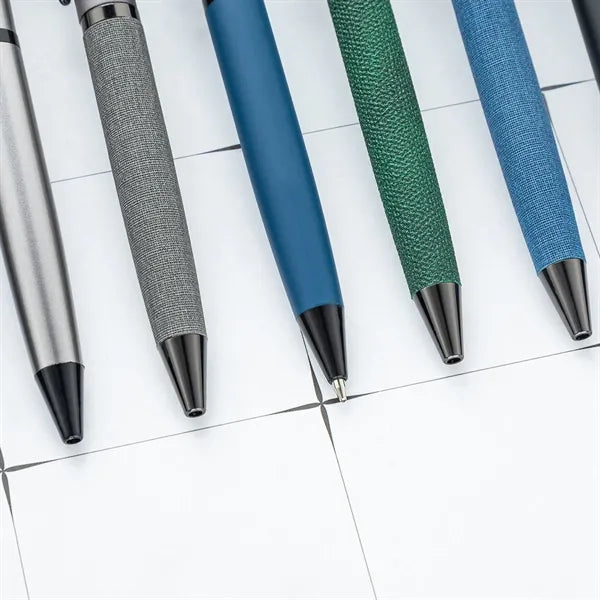 Metal commercial ballpoint pen,1.0 medium point, Black Ink