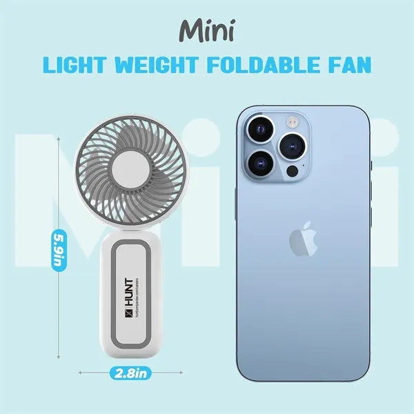 Portable hanging rope small fan