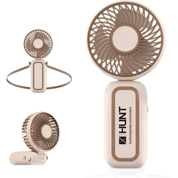 Portable hanging rope small fan