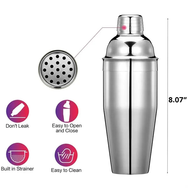 8-Piece Cocktail Shaker Set