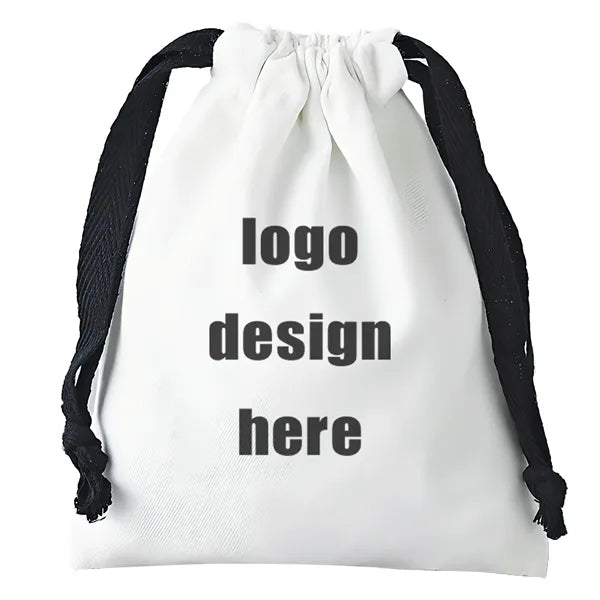 Canvas Drawstring Bags For Storage Wedding Christmas Party