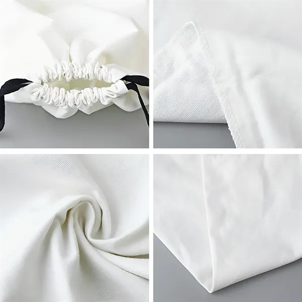 Canvas Drawstring Bags For Storage Wedding Christmas Party