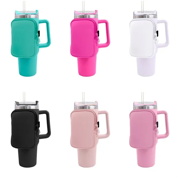 Water Bottle Bag Running Pouch For 40oz Tumbler