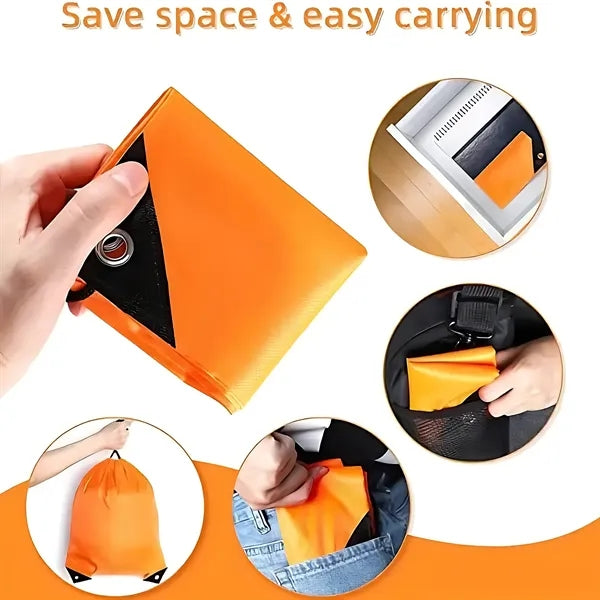 Drawstring Backpack Sports Bag For Travel Yoga Gym Outdoor