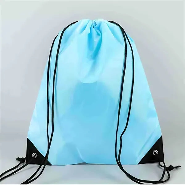 Drawstring Backpack Sports Bag For Travel Yoga Gym Outdoor