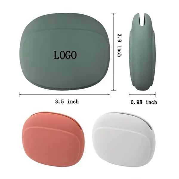 Silicone Headphone Organizer Data Cable Storage Case
