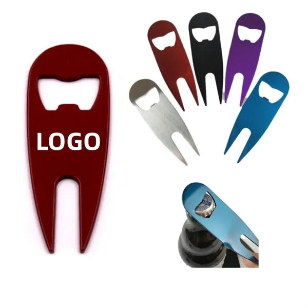 Golf Divot Tool With Bottle Opener