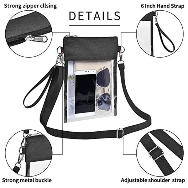Clear Crossbody Purse Bag