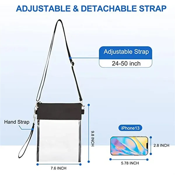 Clear Crossbody Purse Bag
