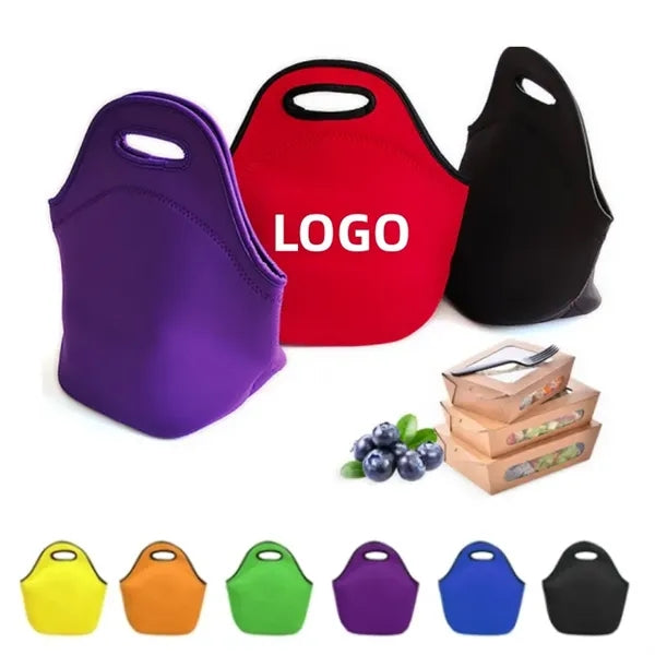 Soft Neoprene Insulated Lunch Bag